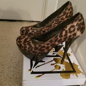 Leapord Print Shoes